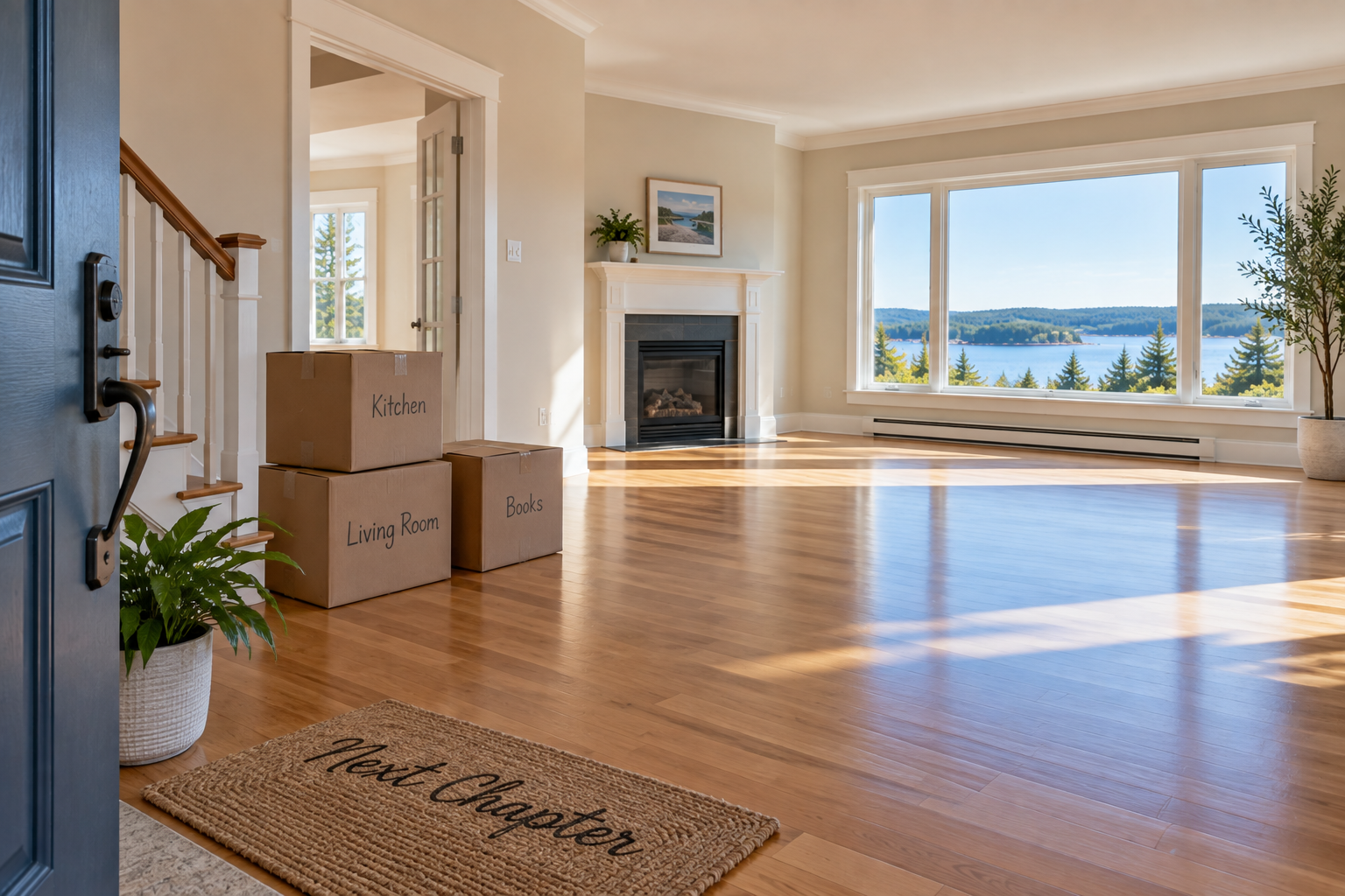 Home packed and ready for the final steps before closing day