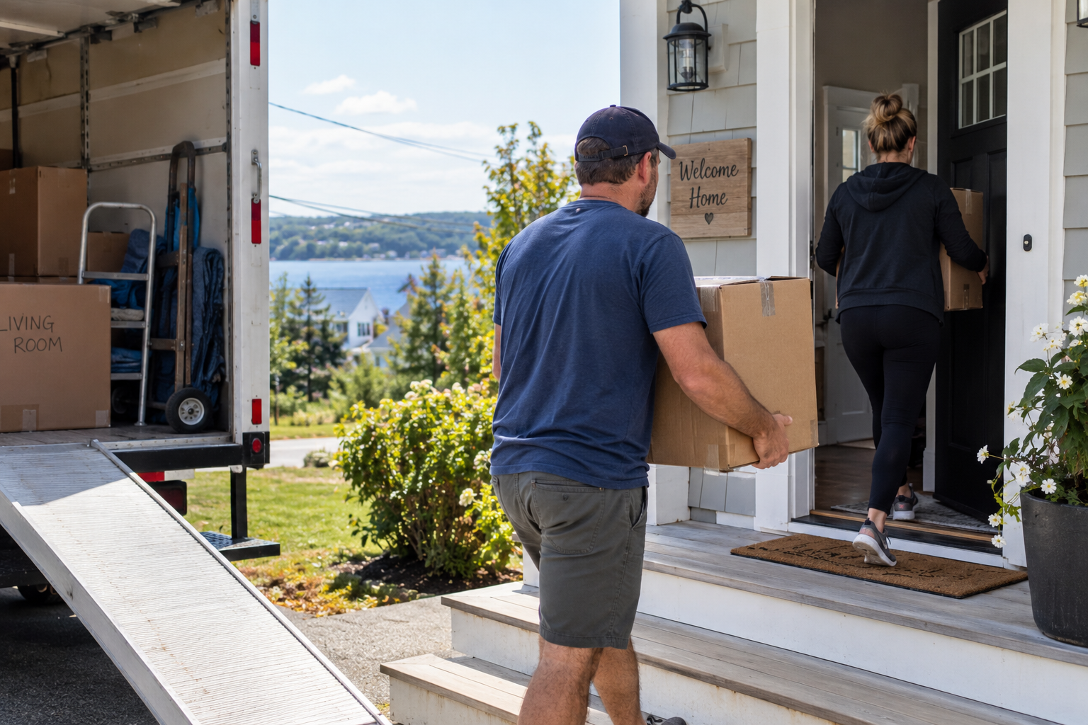 Moving into a new home after completing a Nova Scotia home purchase