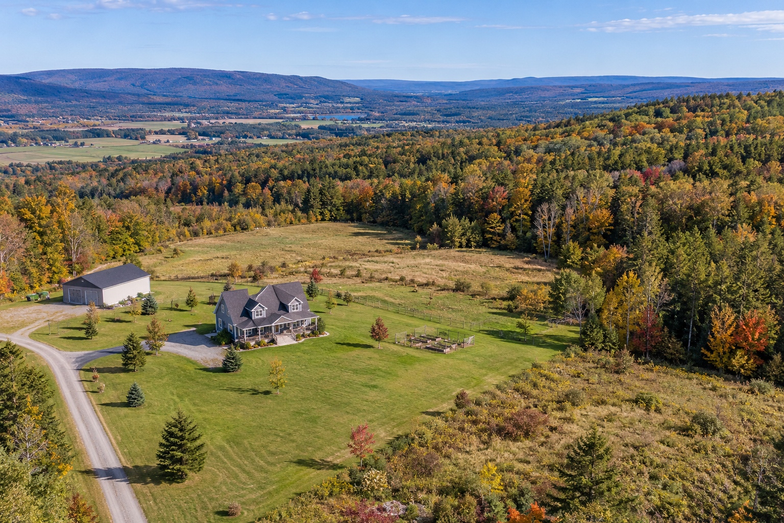 Nova Scotia country home with acreage and land to maintain