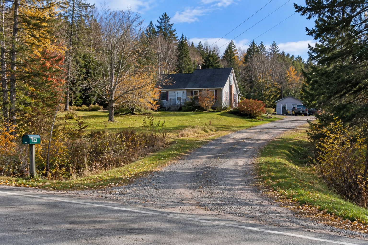 Rural Nova Scotia home offering space and privacy outside town