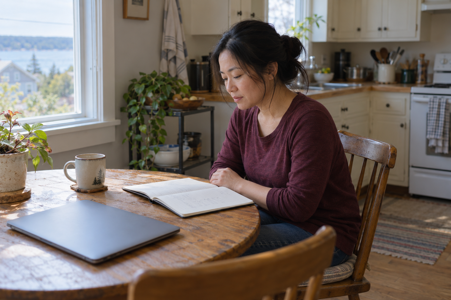 Buyer reviewing purchase priorities before making an offer