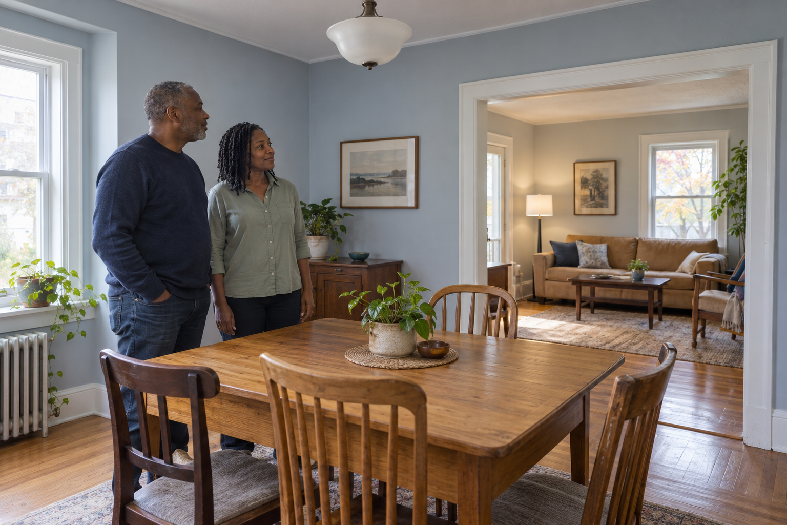 Buyers considering how a home fits their needs