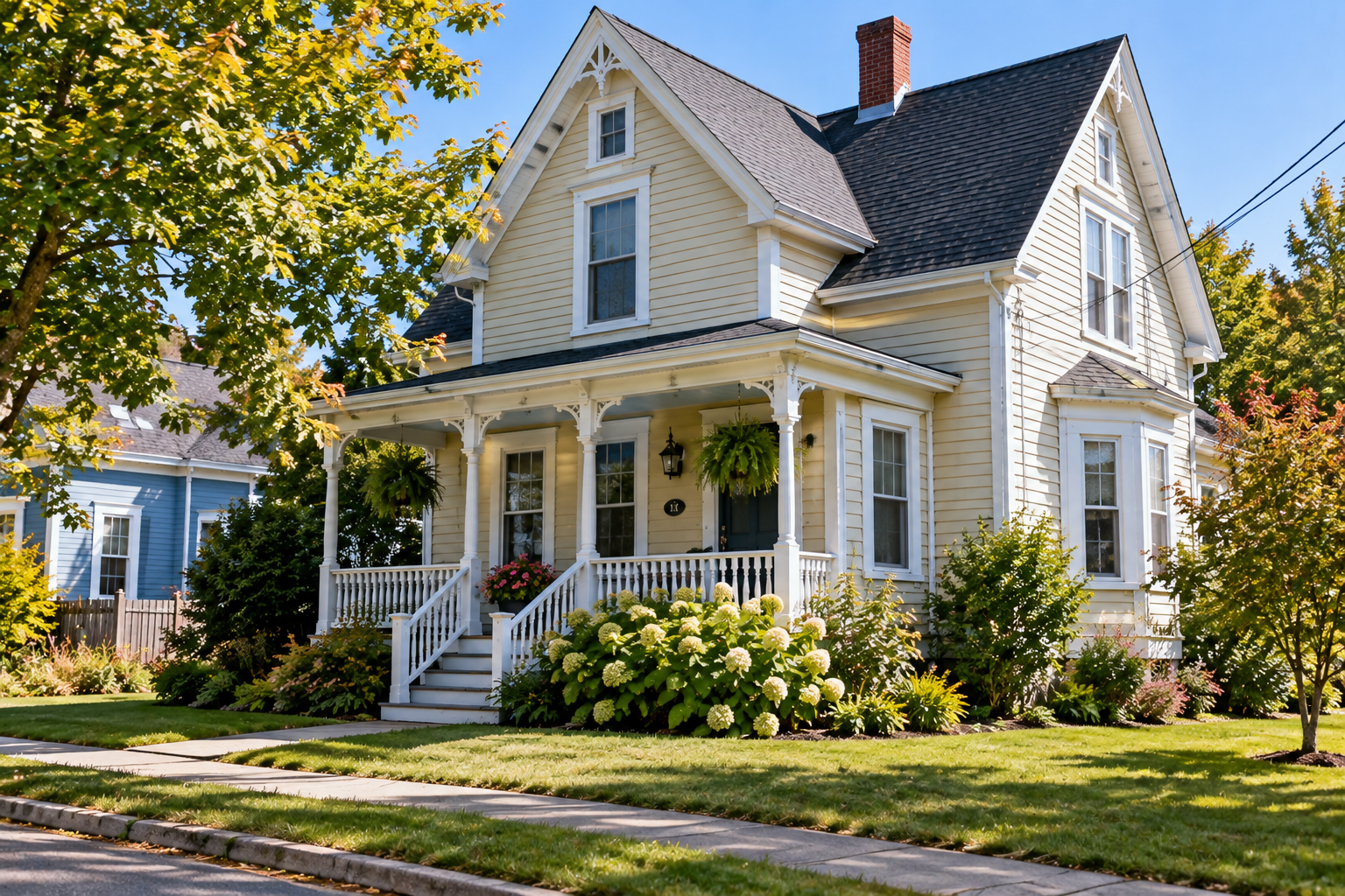 Older Nova Scotia home with traditional wooden construction
