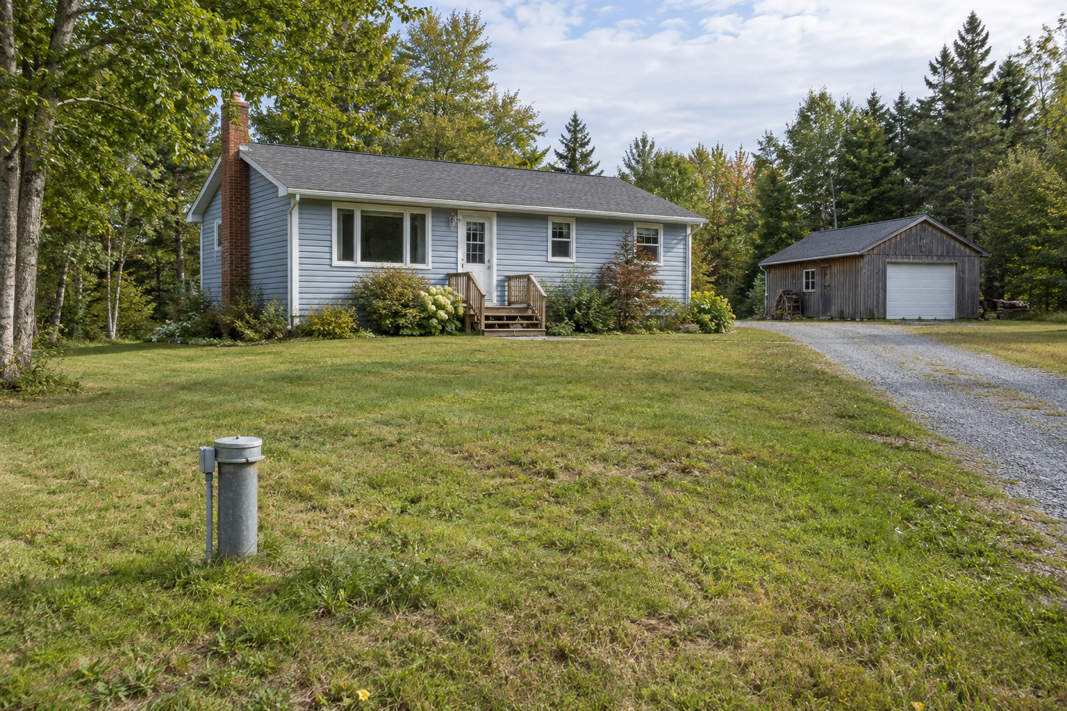 Rural home with a private well and outbuilding to investigate before purchase